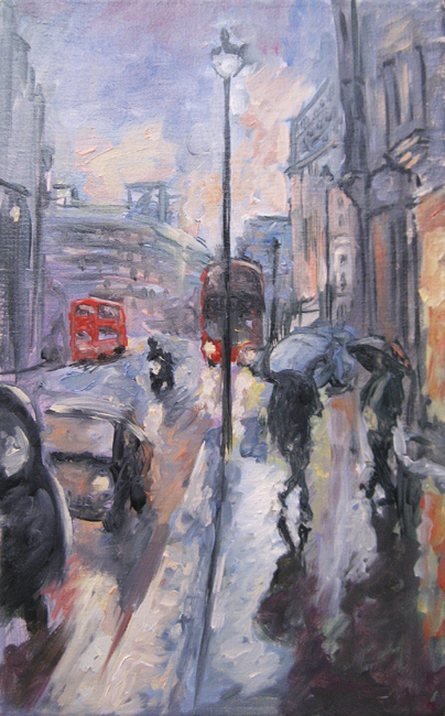 Towards Trafalgar Square